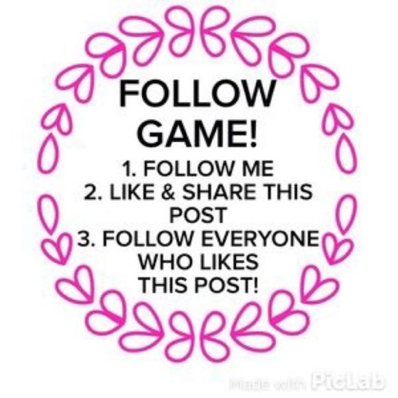 PINK Victoria's Secret Other - Follow Game .